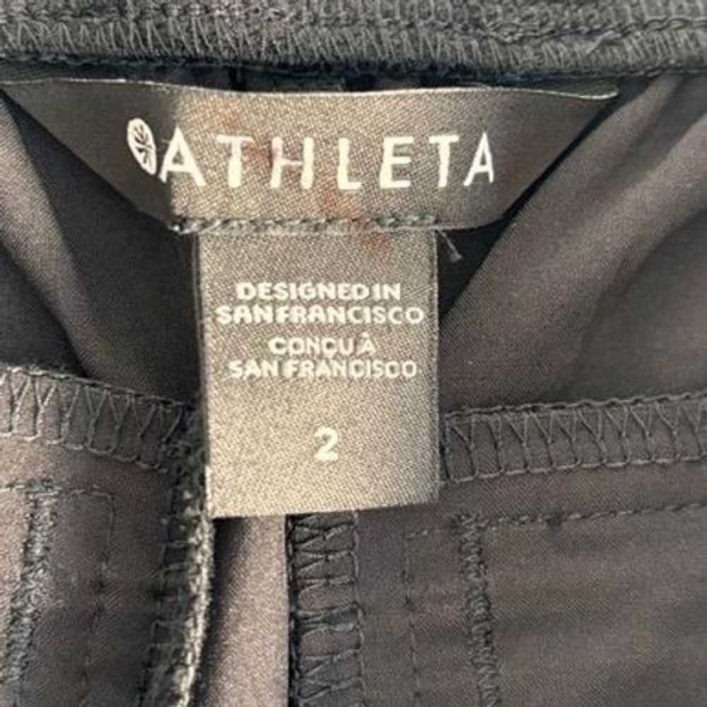 Athleta Women's Vienna‎ Slim Pant Black Size 2 NWOT Performance #882642 - Picture 5 of 10